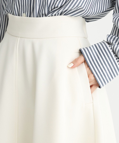 BABYLONE（バビロン） スカート バルキーツイルフレアスカート