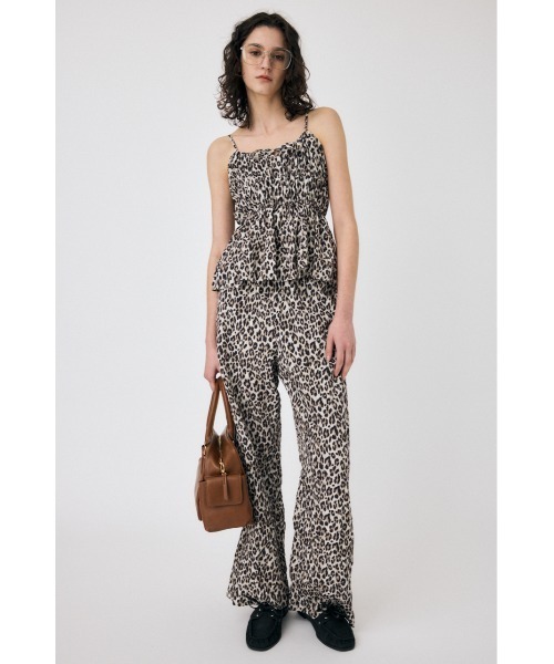 MOUSSY レオパード キャミソール なるも MOUSSY レオパード