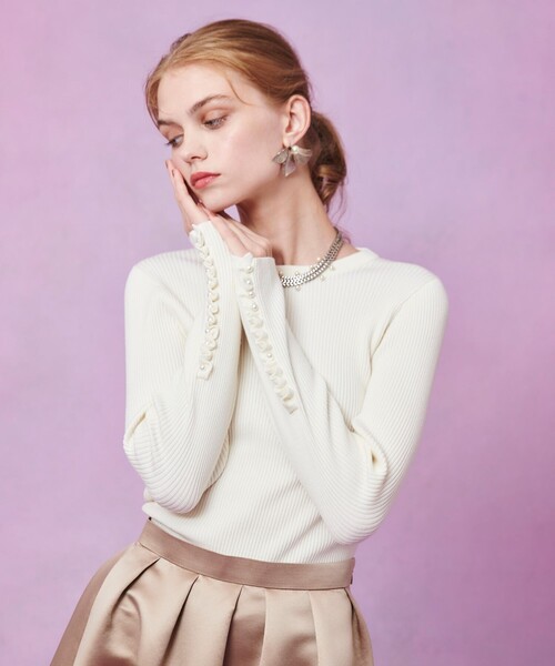 LOULOU WILLOUGHBY（ルルウィルビー） ニット セーター 「LOULOU