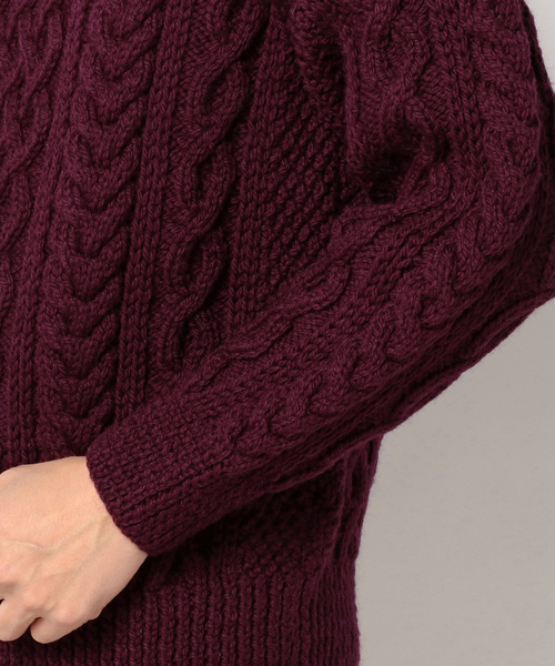 SHIPS（シップス） セーター ニット INVERALLAN: 「1A」 ウール クルー