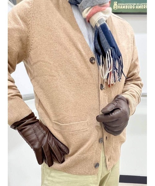 BROOKS BROTHERS（ブルックスブラザーズ） 手袋 ラムスキン カシミヤ