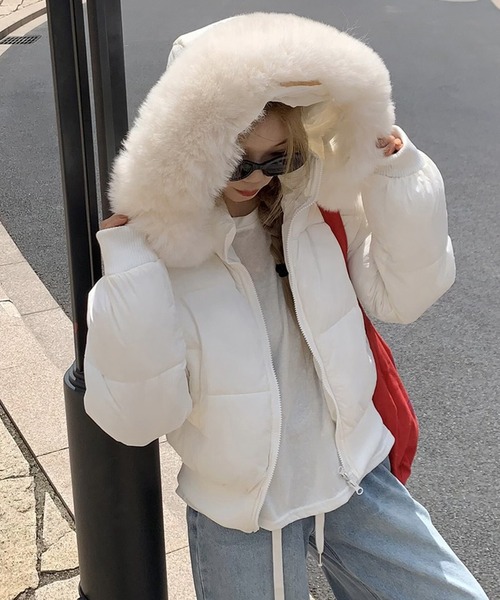 SEN TOKYO ダウンコート ダウンジャケット ファー付き ダウン