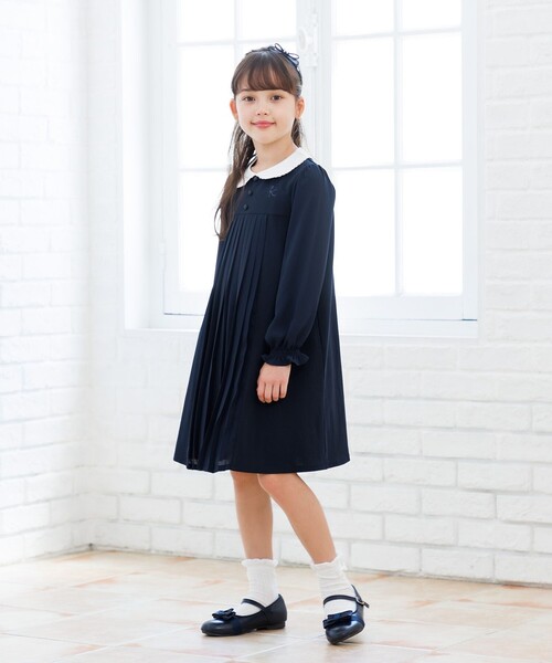 組曲（KUMIKYOKU） ワンピース 「150-160cm」ノーブルネイビー