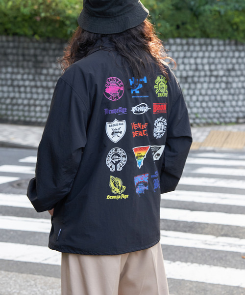 BRONZE AGE（ブロンズエイジ） カバーオール コーチジャケット メンズ