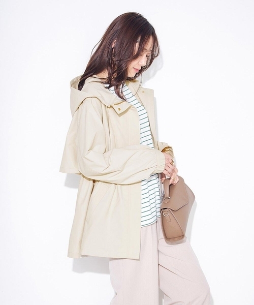 a.v.v（アー・ヴェ・ヴェ） ブルゾン アウター 「微撥水/雑誌InRed