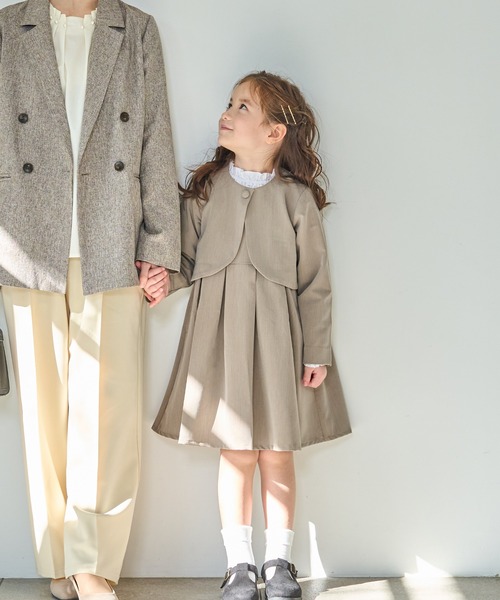 pairmanon（ペアマノン） ワンピース ボレロ＆ノースリーブプリーツ