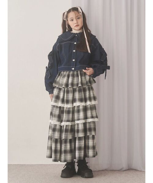 merry jenny（メリージェニー） スカート ティアードティアード