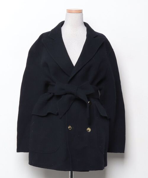 THE SHINZONE（ザ シンゾーン） チェスターコート 34 ネイビー