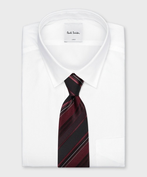 Paul Smith（ポール・スミス） ネクタイ シャドーレジメンタル タイ