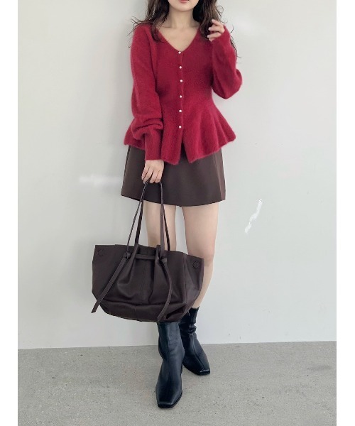 FRAY I.D（フレイ・アイディー） カーディガン フォックスカシミア