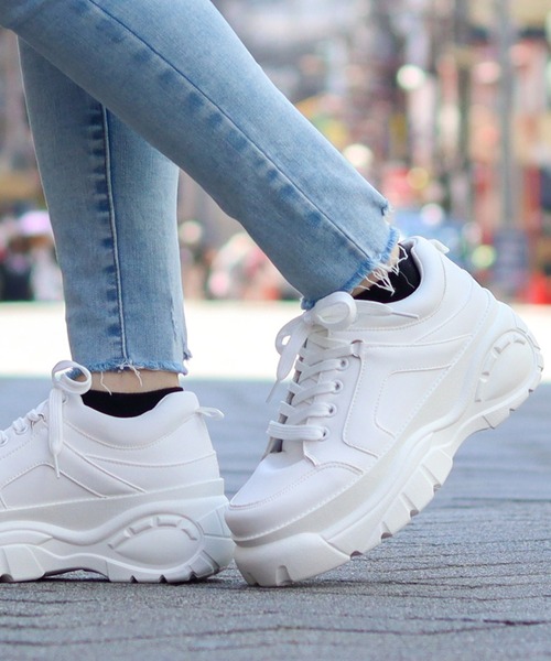 LOVEHUNTER（ラブハンター） スニーカー 軽量厚底 ボリュームソール