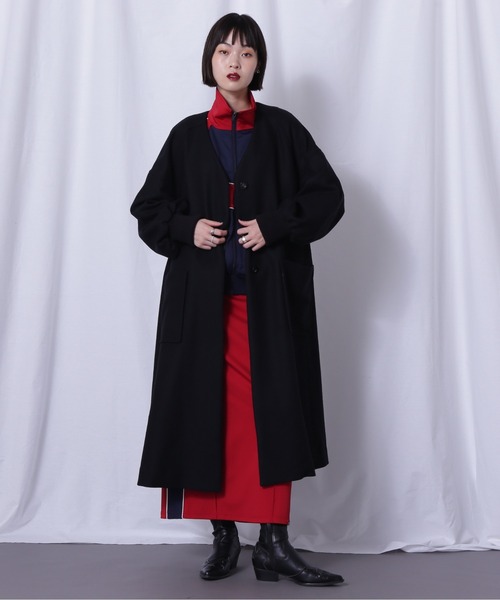 ROSE BUD（ローズバッド） コート アウター (mici)ウールロングコート