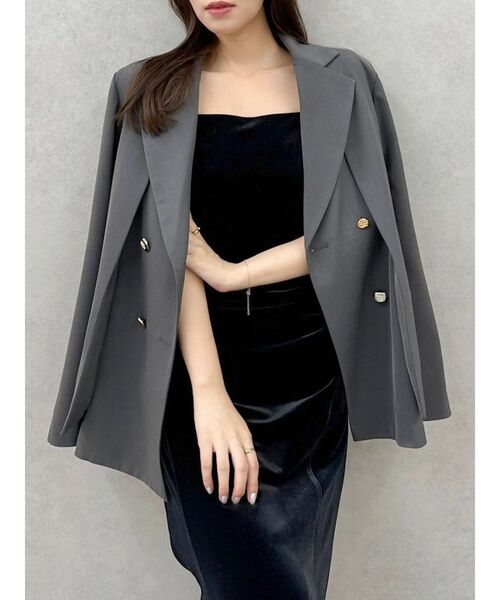 dazzlin（ダズリン） ジャケット テーラードジャケット ダブルボタン