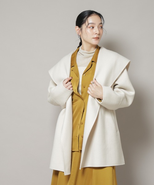 NANO universe（ナノ・ユニバース） ノーカラーコート コート