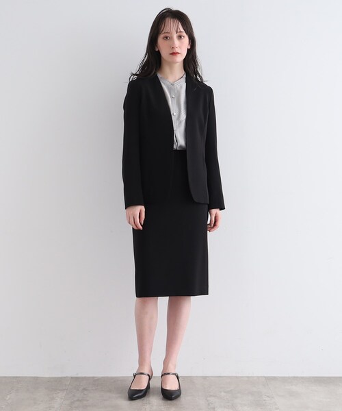 INDIVI（インディヴィ） スーツ 「洗える/UVケア/エコ/日本製