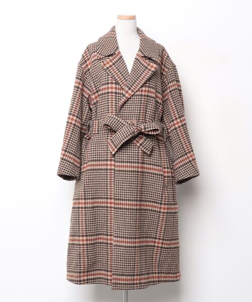 FREAK'S STORE（フリークスストア） チェック柄チェスターコート FREE