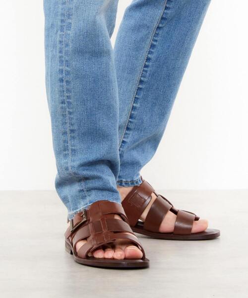 MEN'S MELROSE サンダル 「CORSO ROMA，9/コルソローマノーヴェ