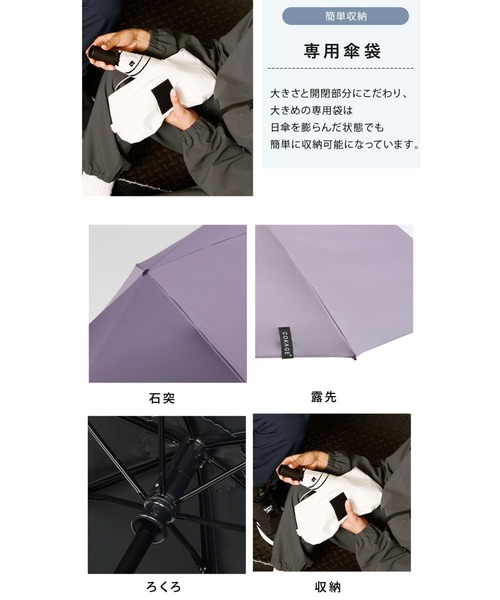 Waterfront（ウォーターフロント） 折りたたみ傘 COKAGE+ACTIVE 自動