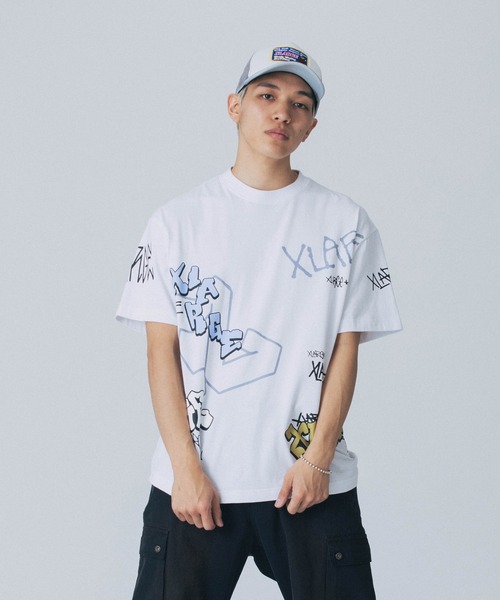 XLARGE（エクストラ ラージ） tシャツ GRAFFITI S/S TEE メンズ