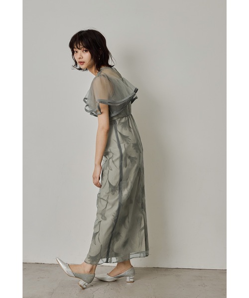 niana（ニアナ） ドレス サーキュラースリーブフラワードレス 花柄