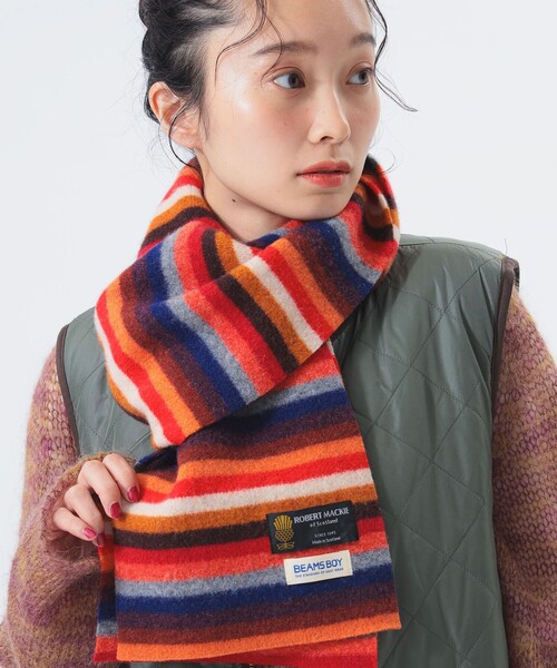 ROBERT MACKIE（ロバートマッキー） マフラー ストール 「別注」ROBERT