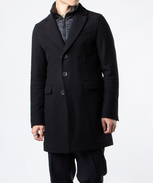 HERNO（ヘルノ） チェスターコート コート メンズ : ZOZOTOWN Yahoo!店