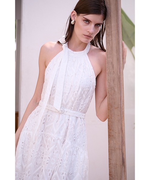 Estella.K ワンピース Gabi Lace Dress エンブロイダリーレース