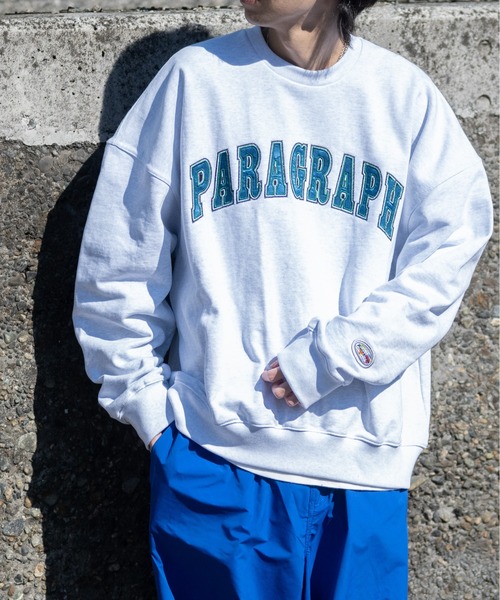 Paragraph（パラグラフ） トレーナー スウェット 「23」「PARAGRAPH