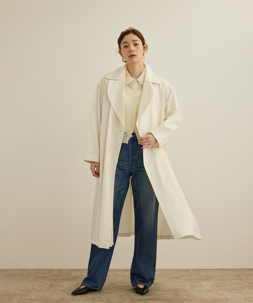 ROPE'（ロペ） トレンチコート コート 「軽量」コットンポプリン