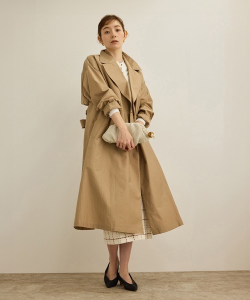 ROPE'（ロペ） トレンチコート コート 「軽量」コットンポプリン