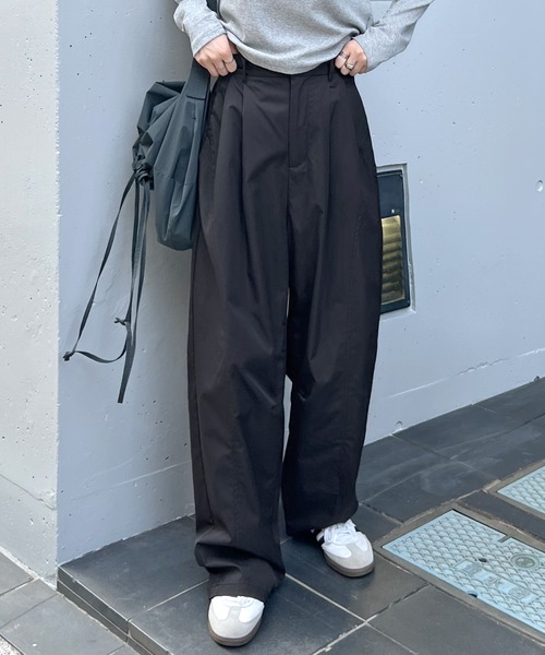 パンツ タフタワイドカーブパンツ レディース : ZOZOTOWN Yahoo!店