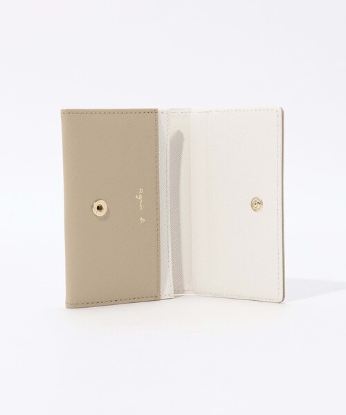 agnes b.（アニエスベー） 名刺入れ レザー カードケース ”Erika