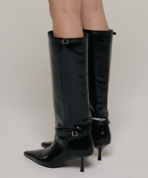 JOSE MOON（ジョゼムーン） ブーツ BUCKLED LONG BOOTS/バックルロング