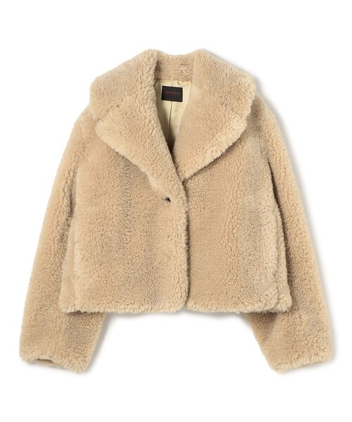 TOMORROWLAND collection コート アウター テディファー ショート