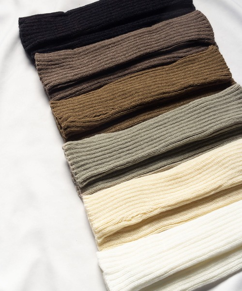 me+em select（ミームセレクト） アームカバー 「 13COLOR 」リブ