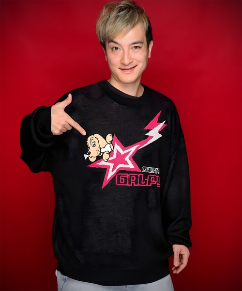 GALFY（ガルフィー） セーター ニット GALFY-星のガルフィー メンズ