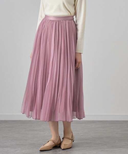 ANAYI（アナイ） スカート カルゼオーガンプリーツ スカート