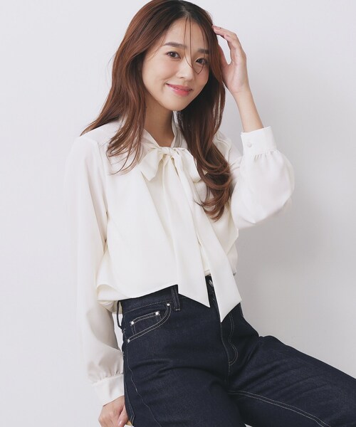 index（インデックス） ブラウス シャツ アシンメトリーレイヤード