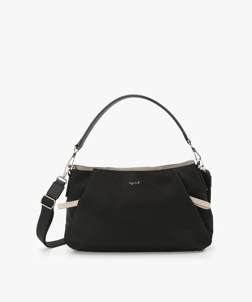 agnes b.（アニエスベー） ショルダーバッグ バッグ ナイロン 2way