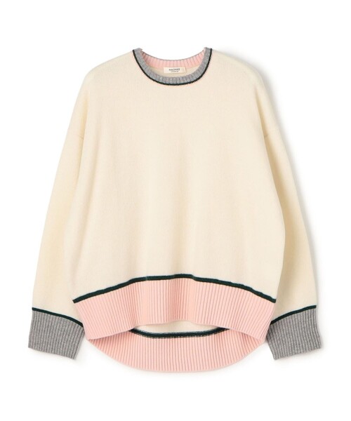 MACPHEE（マカフィー） ニット セーター NZ LAMBS クルーネックプル