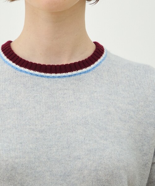 MACPHEE（マカフィー） ニット セーター NZ LAMBS クルーネックプル