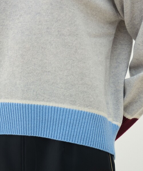 MACPHEE（マカフィー） ニット セーター NZ LAMBS クルーネックプル