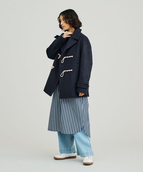 J.PRESS YORK STREET pコート ピーコート 「UNISEX」メルトン Pコート