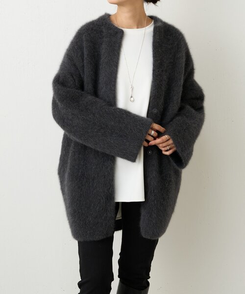 BEARDSLEY（ビアズリー） コート アウター ファーニットコート