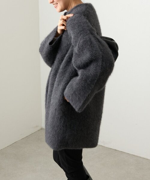 BEARDSLEY（ビアズリー） コート アウター ファーニットコート