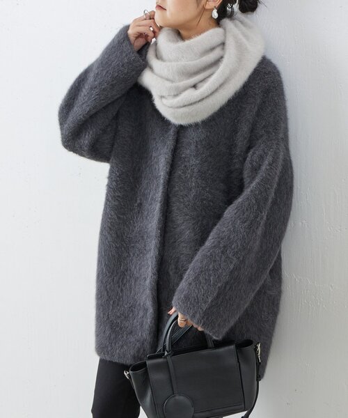 BEARDSLEY（ビアズリー） コート アウター ファーニットコート