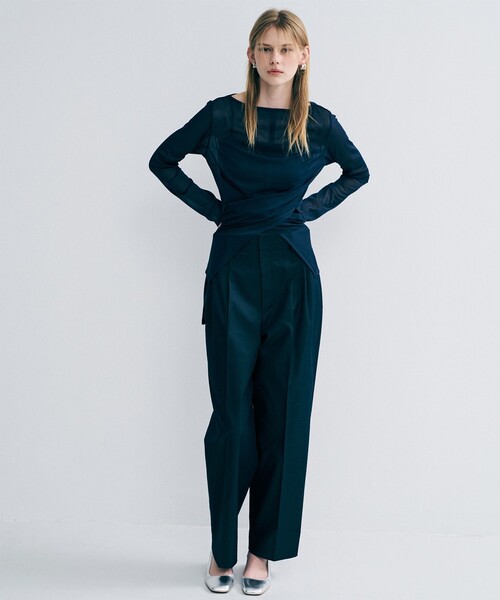 uncrave（アンクレイヴ） パンツ チノギャバジン ベーシックトラウザー