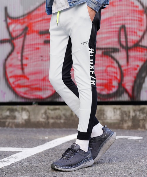 LUXE/R（ラグジュ） パンツ ポンチ切り替えジョガーパンツ メンズ