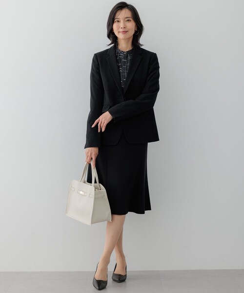 ジャケット テーラードジャケット 「セットアップ対応/洗える」トリア