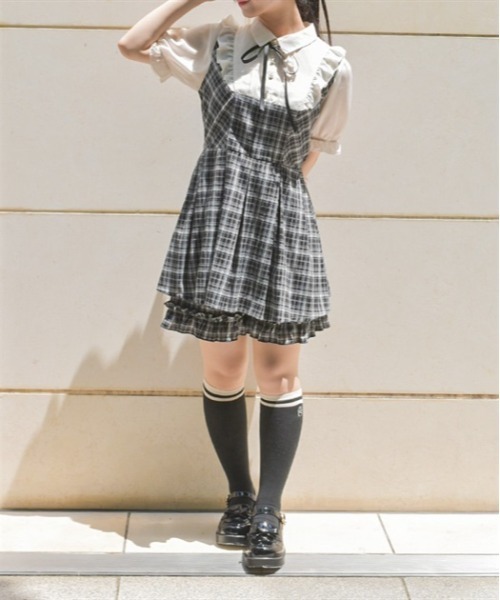 axes femme（アクシーズ ファム） セットアップ ドッキング風